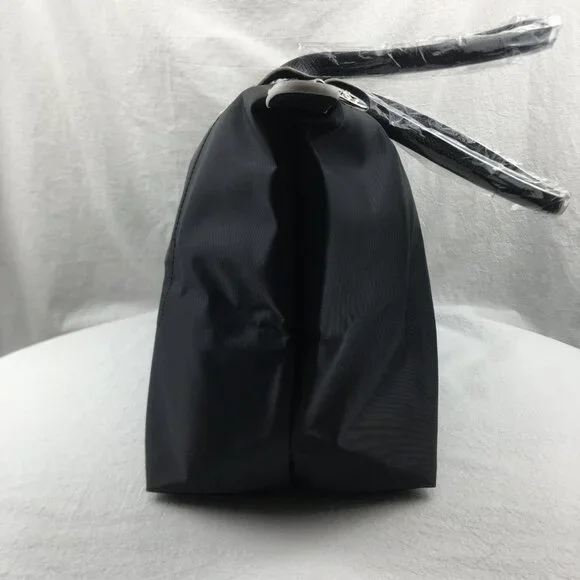 NWT Longchamp Le Pliage Original Large Shoulder Nylon Bag Tote IN NEW BLACK - Picture 9 of 12